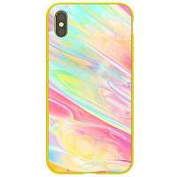 Чехол NILLKIN Ombre Case Желтый для Apple iPhone XS Max