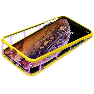 Чехол NILLKIN Ombre Case Желтый для Apple iPhone XS Max - фото 4 - id-p92020779