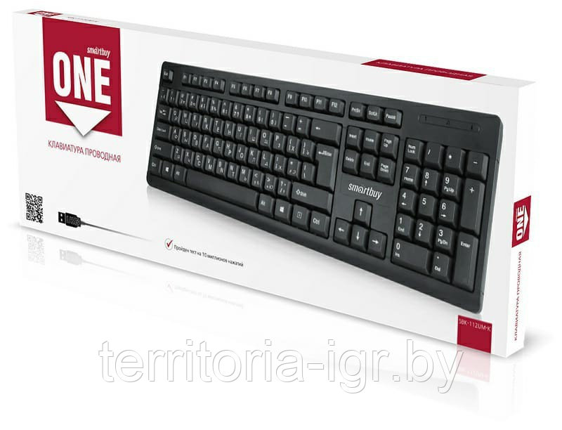 Клавиатура ONE SBK-112UM-K Smartbuy