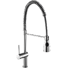 Смеситель для кухни LAVEO - BLD- 06 SD RHEA (ПОЛЬША) (ГИБКИЙ ИЗЛИВ С НАСАДКОЙ 2-х режимов)