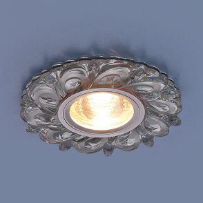 Встраиваемый потолочный светильник с LED подсветкой 2219 MR16 CL прозрачный, фото 2