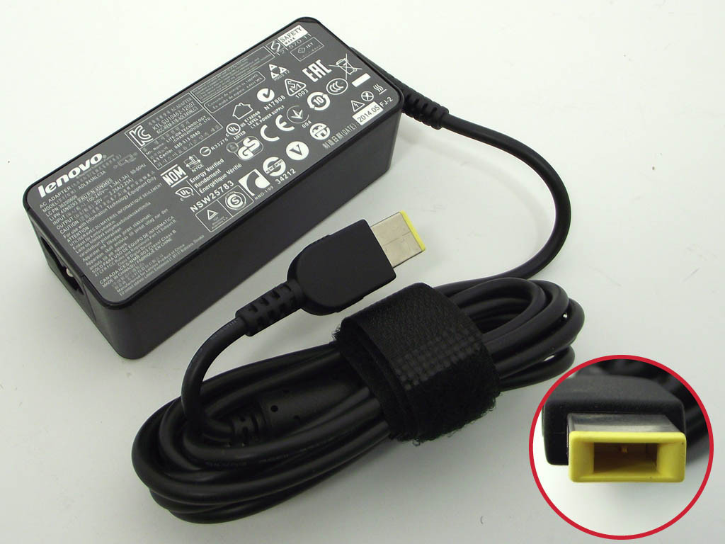 Блок питания (зарядное устройство) Lenovo 45W USB - фото 1 - id-p92056894