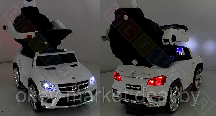 Детская каталка-толокар ULTIMAR Mercedes-Benz GL63 AMG ( свет, звук вигателя ) - фото 2 - id-p66528904