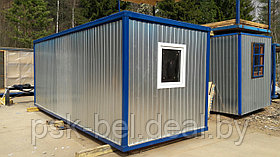 Блок-контейнер (бытовка строительная) БК-1  6,0*2,4*2,5м. Собственное производство.