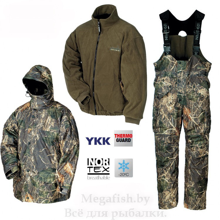 Костюм зимний NORFIN Expert Camo XS - фото 1 - id-p92069684