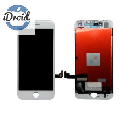 Дисплей (экран) iPhone 8 с тачскрином, белый (аналог) - фото 1 - id-p83543400