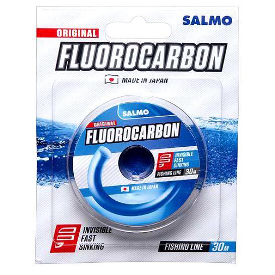 Флюорокарбоновая леска Salmo Fluorocarbon (30 м; 0.10 мм) - фото 1 - id-p92070260