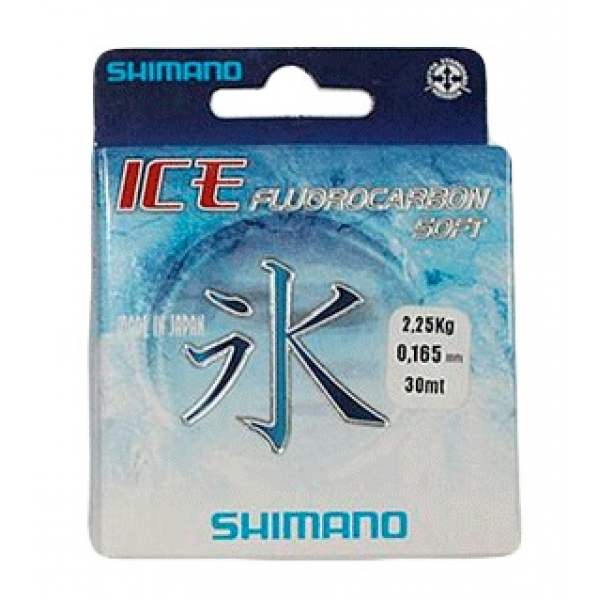 Леска флюорокарбоновая Shimano Fluoro Ice Soft 0.105 - 30 m - фото 1 - id-p92070481