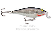 Воблер Rapala Shallow Shad Rap SSR09 (12гр, 9см, 1,8-2,4) floating S Silver