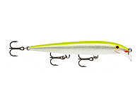 Воблер Rapala Scatter Rap Minnow SCRM 11 (6г) SRC (Silver Fluorescent Chartreuse)