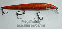 Воблер Rapala Scatter Rap Minnow SCRM 11 (6г) HFCR (Hologramm Flake Copper Red)
