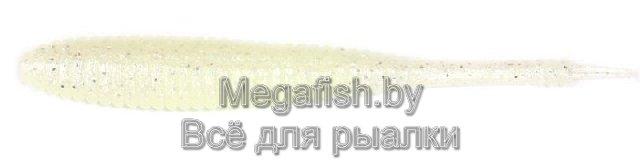 Силиконовая приманка Jackall I SHAD 3.8 (9,6 см, упаковка 7 шт.) цвет GLOW PEARL SILVER - фото 1 - id-p92071683