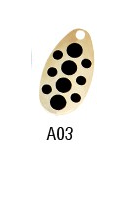 Вращающаяся блесна Akara Lite Series Coin 1 (3гр) цвет A03 - фото 1 - id-p92074668