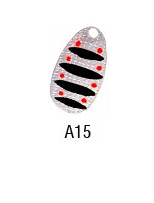 Вращающаяся блесна Akara Lite Series Coin 1 (3гр) цвет A15 - фото 1 - id-p92074675