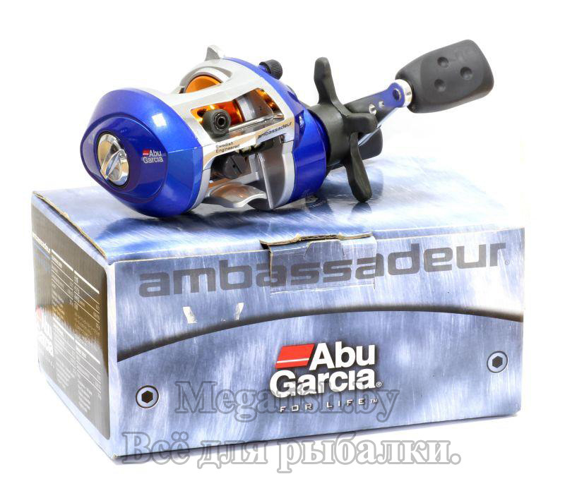 Катушка Abu Garcia Ambassadeur Blue Max II Low Profile Box LH - фото 3 - id-p92075359