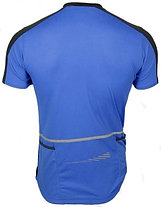 Мужская велосипедная футболка M /4F, синий+черный, р-р M/, фото 2