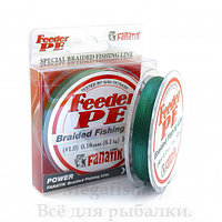 Шнур плетеный FANATIK Feeder PE X4 140m (#1.0) 0.16mm 8.1kg GREEN