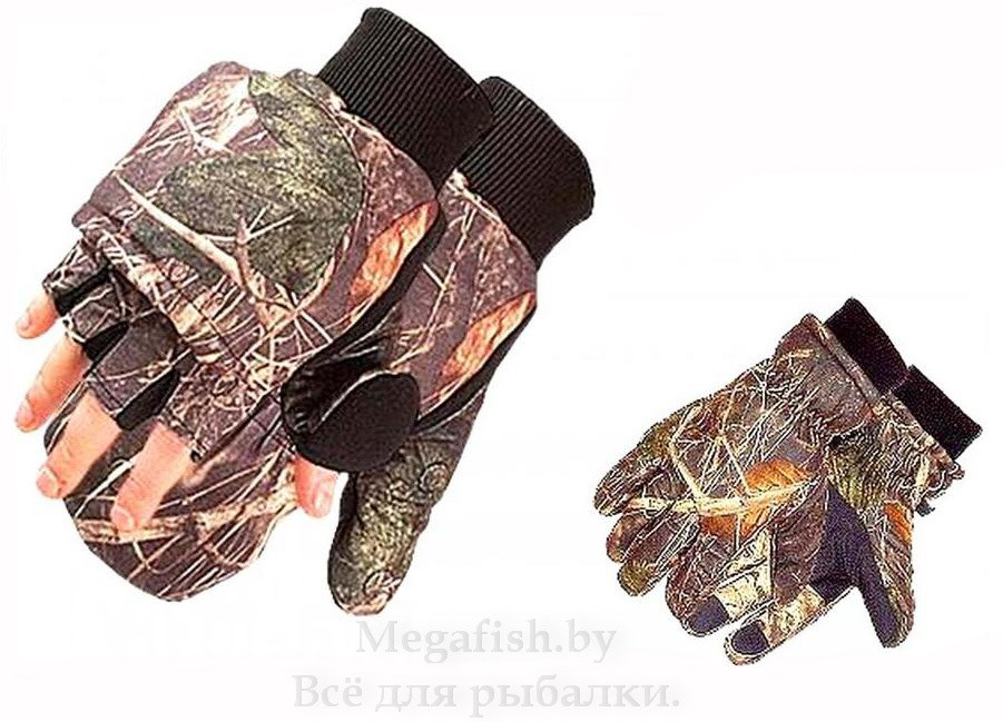 Перчатки-рукавицы камуфляж на магните - фото 1 - id-p92077049
