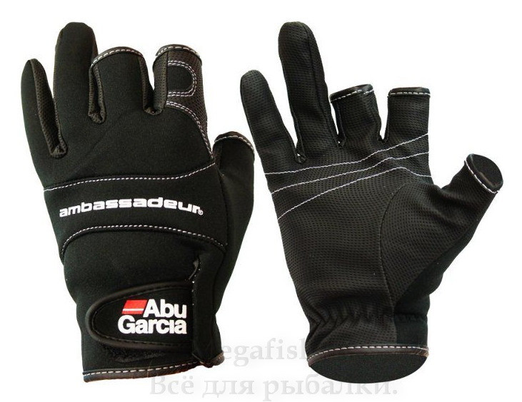 Перчатки Abu Garcia Stretch Neoprene Gloves XL - фото 1 - id-p92077050