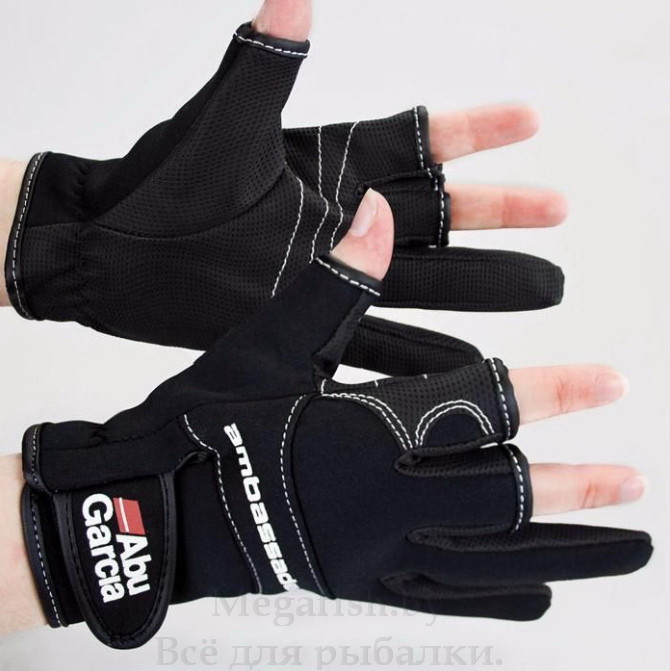 Перчатки Abu Garcia Stretch Neoprene Gloves XL - фото 3 - id-p92077050