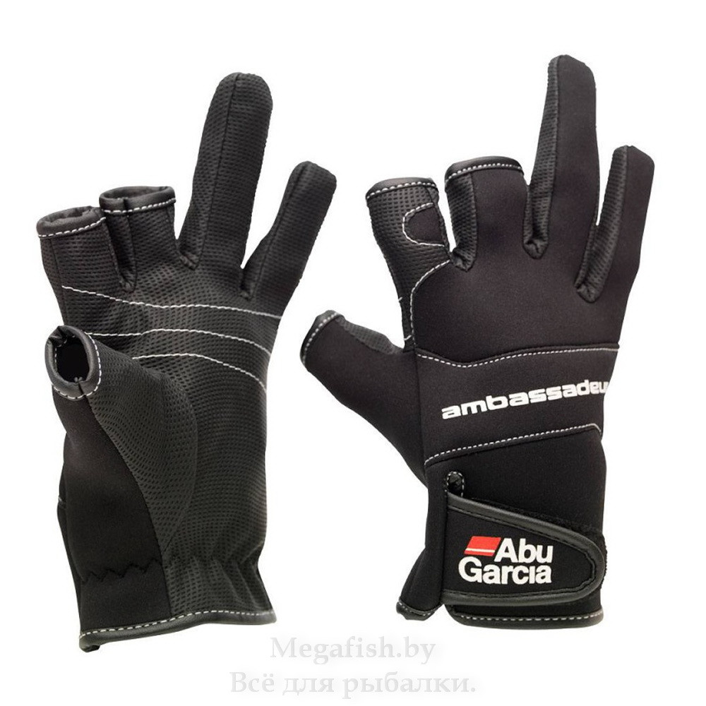 Перчатки Abu Garcia Stretch Neoprene Gloves XL - фото 5 - id-p92077050
