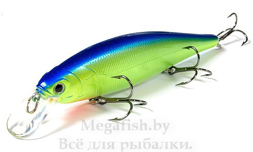 Воблер Lucky Craft Pointer 128SP (30гр,12.8см,1.2-1.5м) floating 263 Chartreuse Blue - фото 1 - id-p92077432