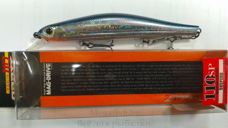 Воблер Zipbaits Orbit 90SP-SR (9см, 10,2гр, 0,8-1м) suspending 826R - фото 2 - id-p92077821