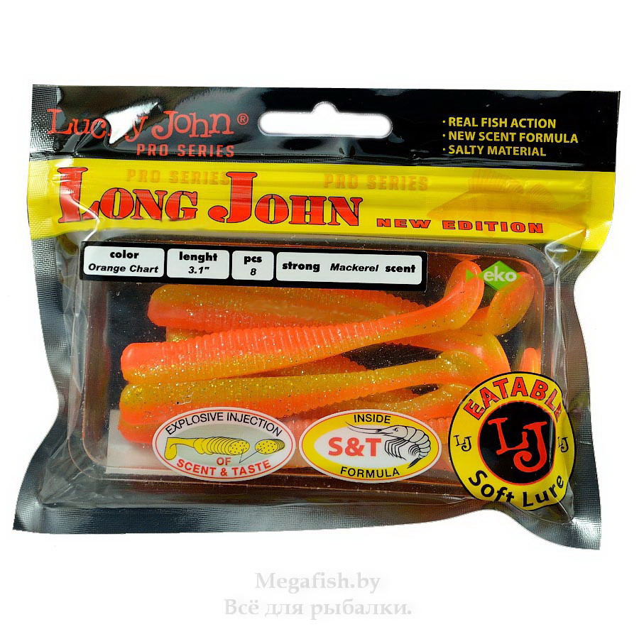 Приманка Lucky John Pro Series Long John 4.2" (7.7 гр; 10.7 см; 6 шт.) T50 - фото 2 - id-p92077848