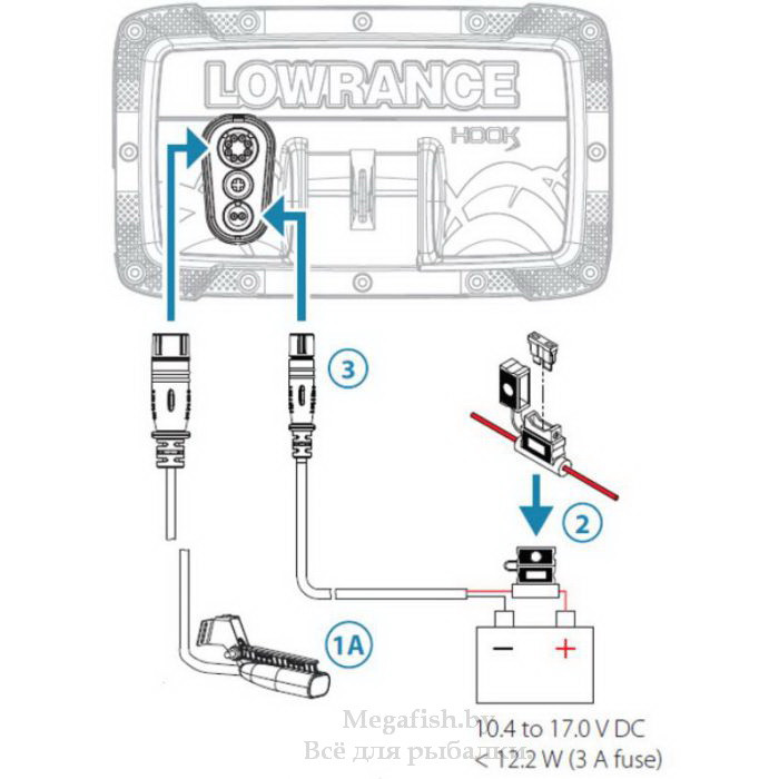 Эхолот Lowrance Hook-2-5Х GPS Splitshot - фото 4 - id-p92078161