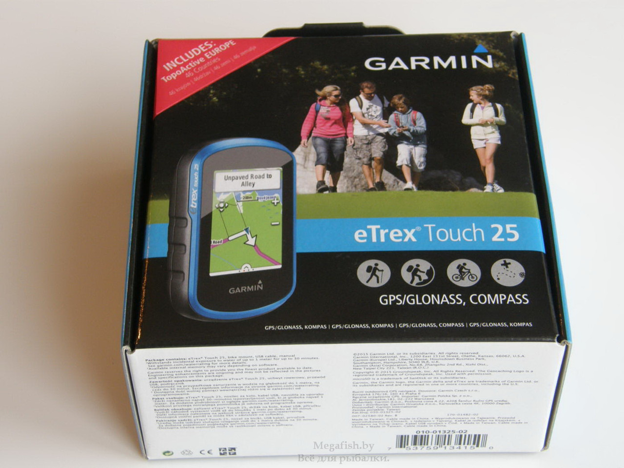 Портатив ный GPS-навигатор Garmin eTrex Touch 25 - фото 5 - id-p92078167