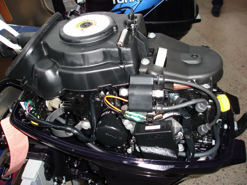 Лодочный мотор Tohatsu MFS15 DS - фото 4 - id-p92078590