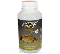 Вкусоароматическая добавка в прикормку, активатор клева Liquid Greedy Fish Банан 250мл