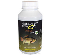 Вкусоароматическая добавка в прикормку, активатор клева Liquid Greedy Fish Малина 250мл