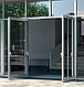 Двери панорамные алюминиевые Schuco ADS, фото 3
