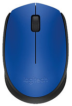 Мышь Logitech M171 Wireless Mouse синий/черный [910-004640]