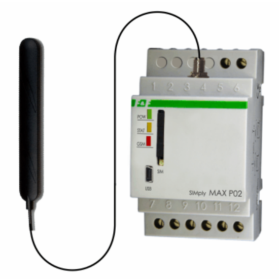 Реле управления по GSM Евроавтоматика ФиФ SIMply MAX P02 - фото 2 - id-p92130974
