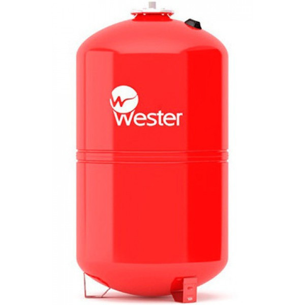 Мембранный бак Wester WRV 80 литров для системы отопления