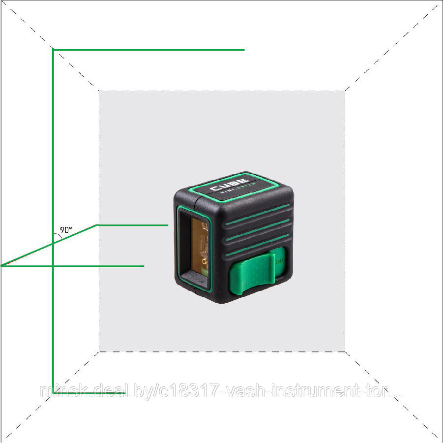 Лазерный нивелир ADA Cube Mini Green Basic Edition