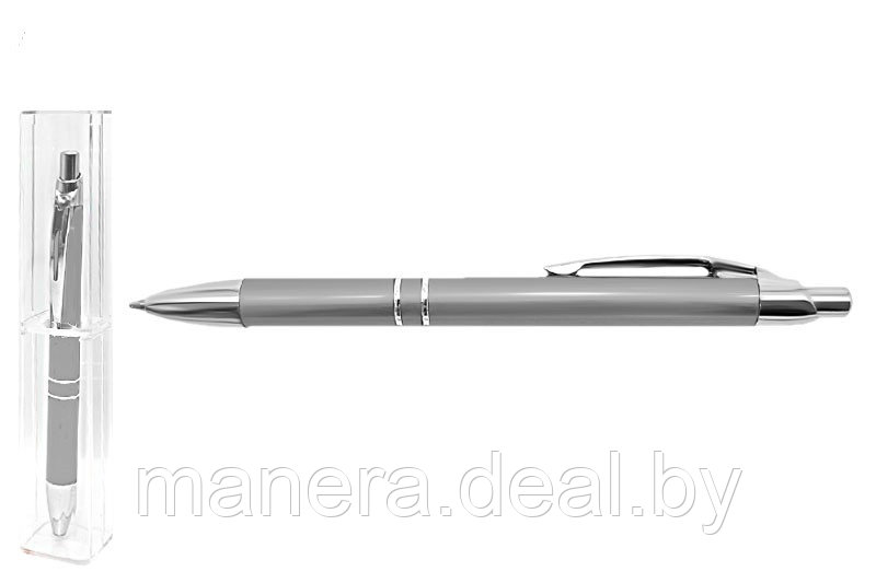 Ручка подарочная шариковая автоматическая, бордо - фото 1 - id-p92145989