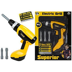 Игрушка электродрель (шуруповерт) Electric drill T105