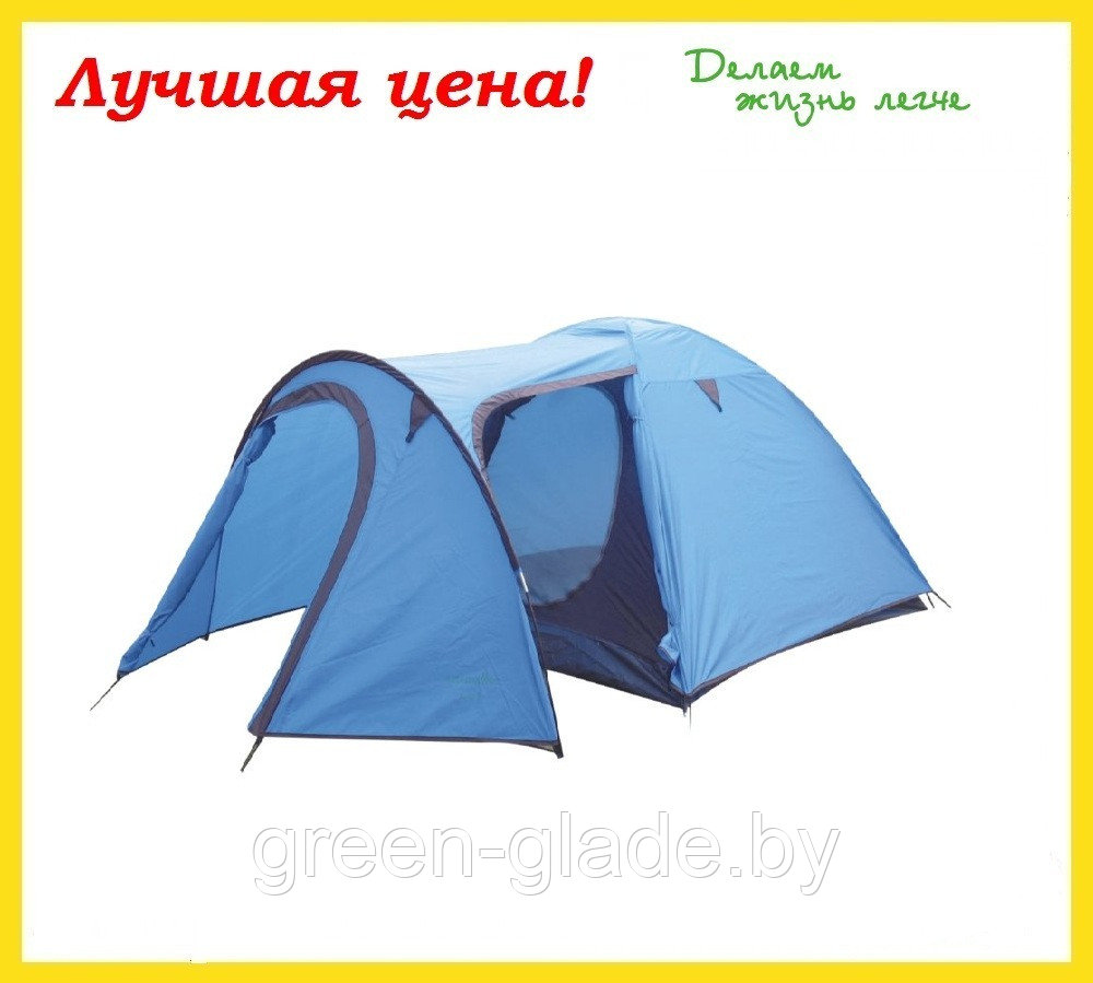 Палатка туристическая Green Glade Zoro 4 местная - фото 2 - id-p13894359