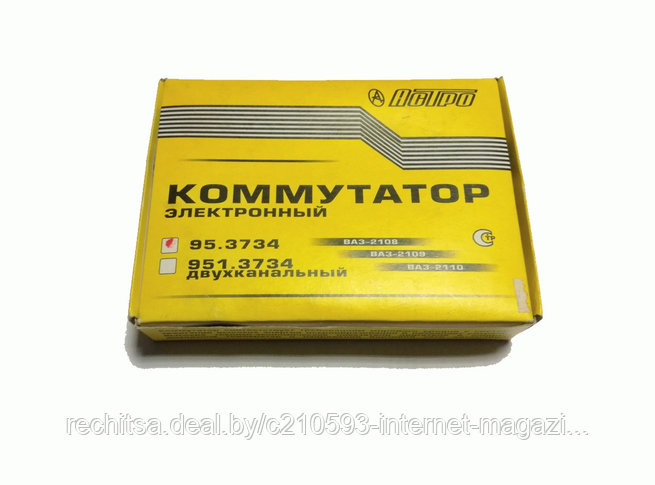 Коммутатор 7-контакт. ВАЗ 2108, 2109, 2121-21213 одноканальный Астро, 2108-3734910 / 95.3734, фото 3