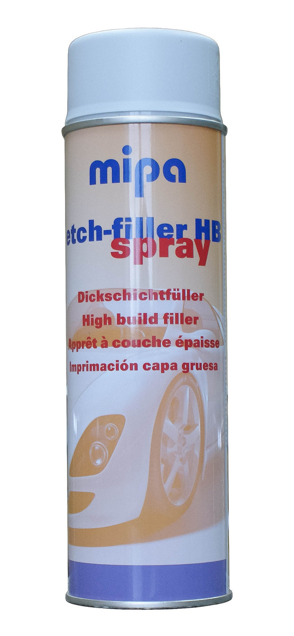 MIPA 213040000 Etch-Filler HB Spray Грунт-порозаполнитель светло-серый RAL 7040 500мл