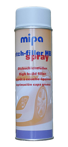 MIPA 213040000 Etch-Filler HB Spray Грунт-порозаполнитель светло-серый RAL 7040 500мл, фото 2