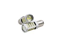 Автолампа светодиодная smd led P21/5W линза 92 led