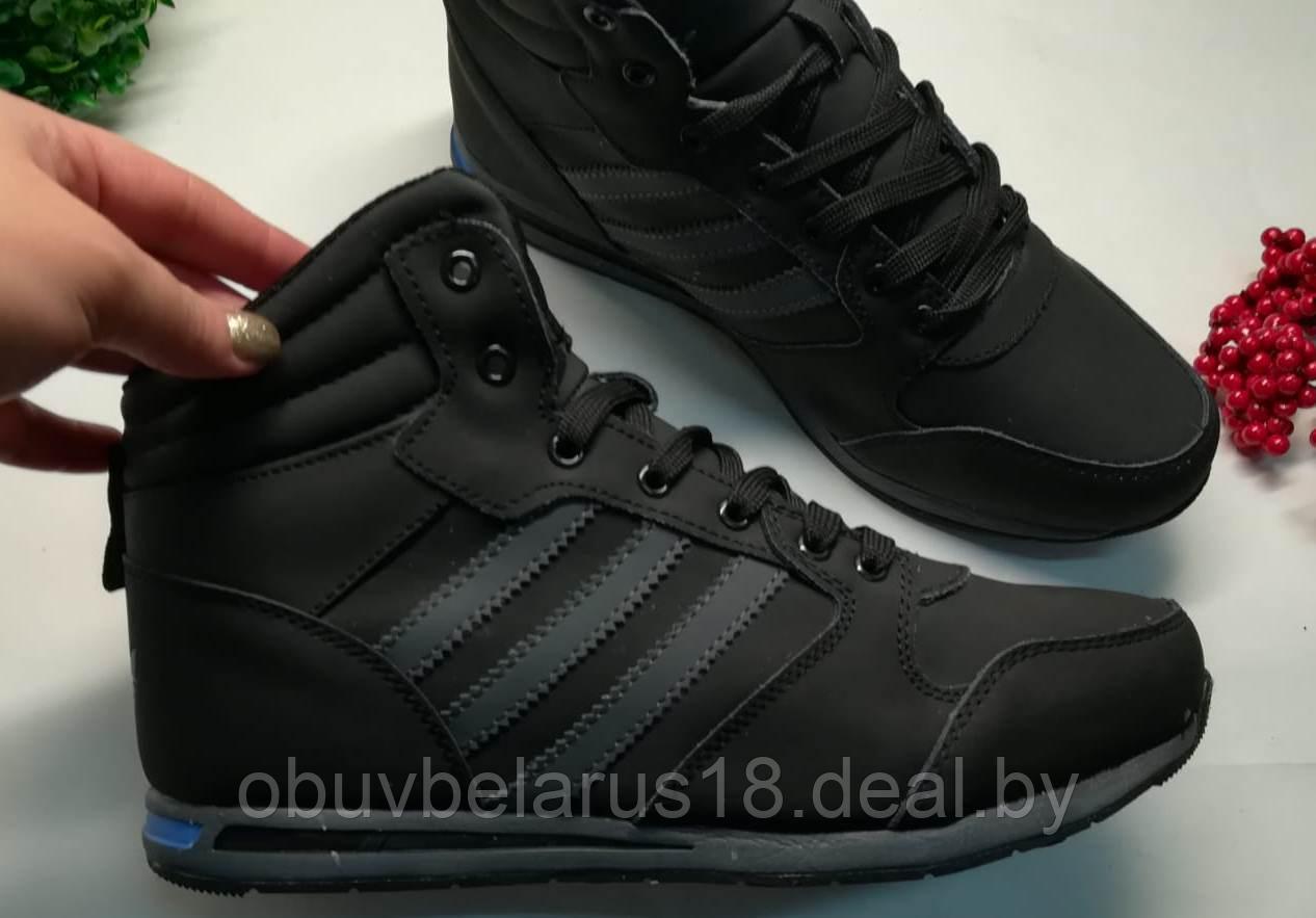 Кроссовки мужские зимние ADIDAS размеры 41-45 - фото 2 - id-p92205175