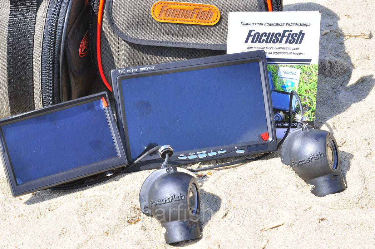 Камеры для подводного видео наблюдения FocusFish с монитором 7" с записью. - фото 3 - id-p92205554