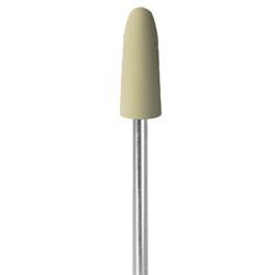 Полир (полировщик) силикон-карбидный оливковый H340f цилиндр закругленный н/д 6.5мм финишный, Герман