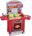 Детский игровой набор "Кухня" Kitchen  (плита, духовка, мойка, аксессуары) со светом и звуком 008-55А (Б), фото 2