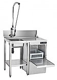 Стол предмоечный СПМФ-6-1 для фронтальных посудомоечных машин МПК-400Ф, фото 2